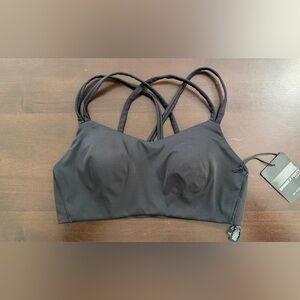 Savage X Fenty Sport Black Strappy Sports Bra | Size M | NWT